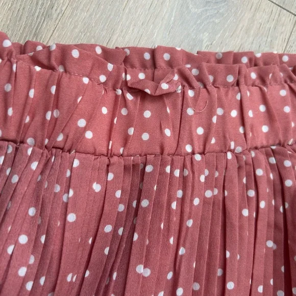 Floral Midi Skirt - Pink size medium - Picture 4 of 5